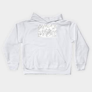 The Palace Garden Tea Party Kids Hoodie